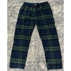 Polo Ralph Lauren Mens Large Lounge Pants Flannel Plaid Blackwatch Pajama (2-3)